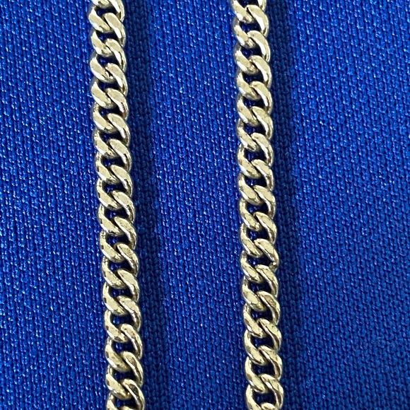 Agem I Sterling Silver Curb Neck Chain 18" - Picture 6 of 16